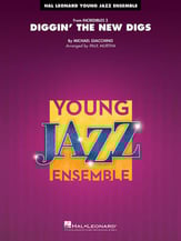 Diggin' the New Digs Jazz Ensemble sheet music cover